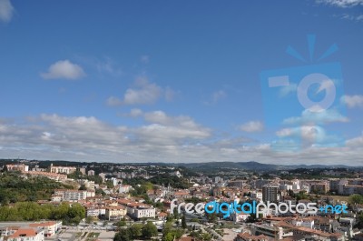 Leiria Cityscape Stock Photo