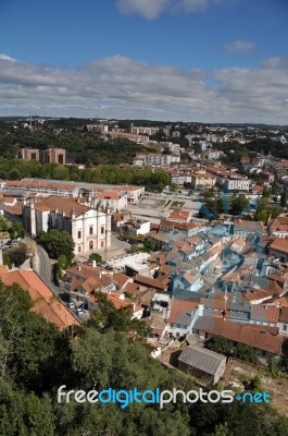 Leiria S頣athedral Stock Photo