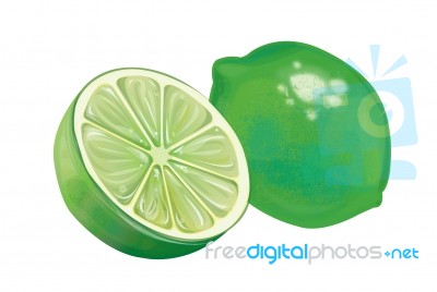 Lemon Fresh Illustration Stock Image