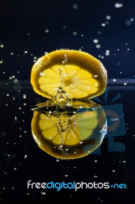 Lemon Fruit Stock Photo