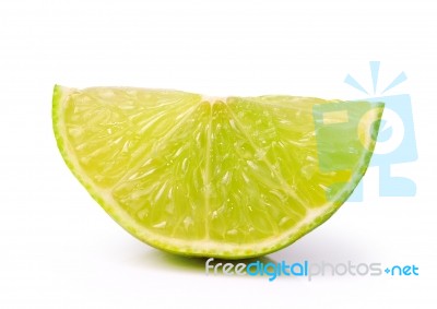 Lemon Slice Stock Photo