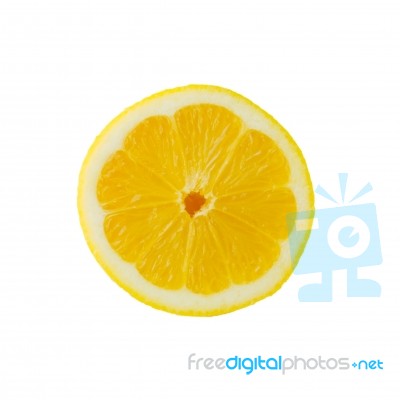 Lemon Slice Stock Photo