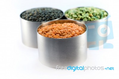 Lentils Stock Photo