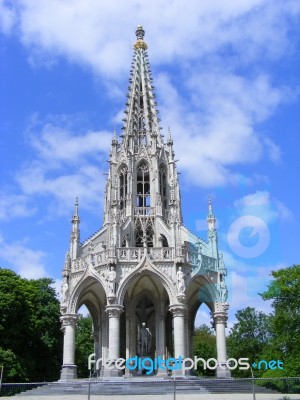 Leopold 1st Monument Stock Photo