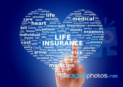 Life Insurance Concept Stock Photo