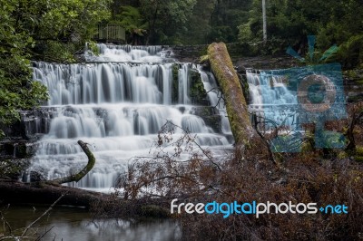 Liffey Falls In The Midlands Region, Tasmania Stock Photo