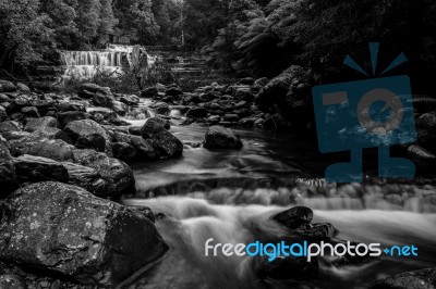 Liffey Falls In The Midlands Region, Tasmania Stock Photo