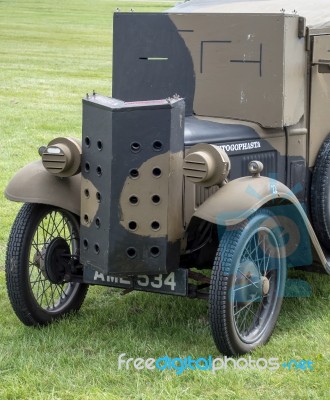 Light Armoured Car From Ww2 Stock Photo