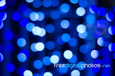 Light Blue And White Round Spot Stock Photo