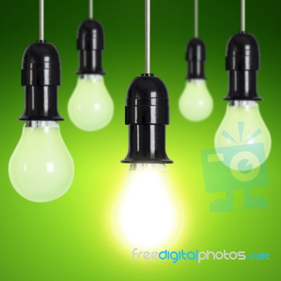 Light Bulb Stock Photo