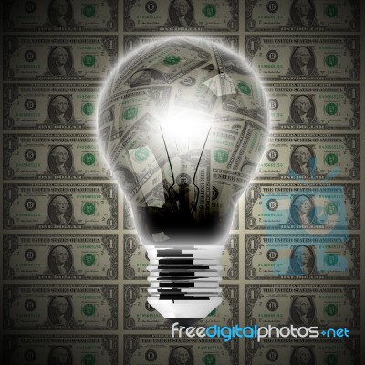 Light Money Stock Image