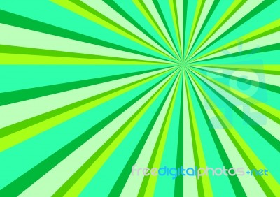 Light Ray Burst Abstract Background Green Stock Image