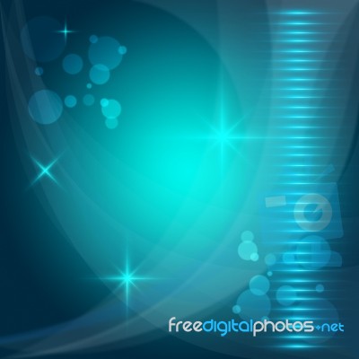 Light Spots Background Means Modern Design Or Blurry Art
 Stock Image