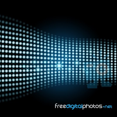 Light Squares Background Shows Futuristic Art Or Wallpaper Stock Image