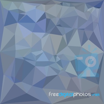 Light Steel Blue Abstract Low Polygon Background Stock Image