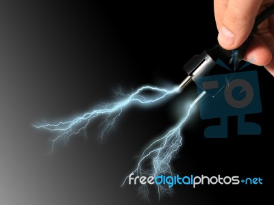 Lightning Stock Photo