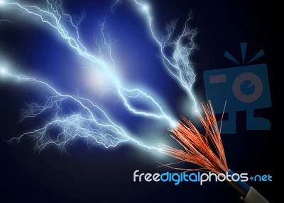 Lightning Stock Photo