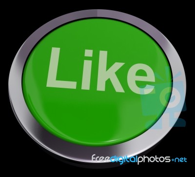 Like Button Stock Image