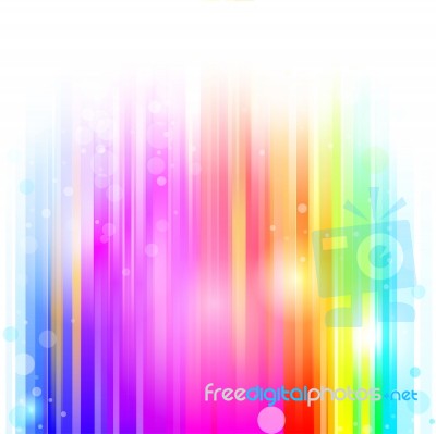 Line Colorful Rainbow Background Stock Image