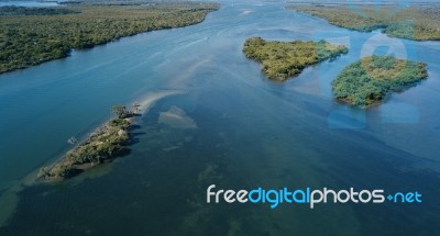 Lions Park Beach At Jacobs Well Stock Photo