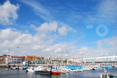 Lisbon's Docks Stock Photo