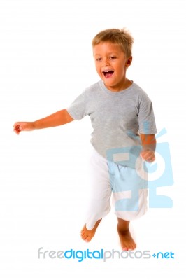 Little Boy Stock Photo