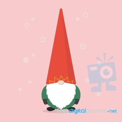 Little Santa Claus Stock Image