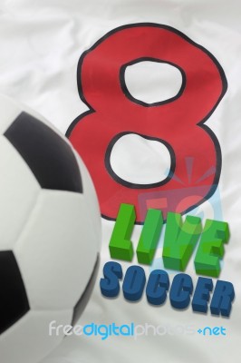 Live Soccer Stock Photo