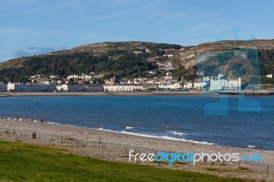 Llandudno, Wales/uk - October 7 : View Of Llandudno In Wales On Stock Photo