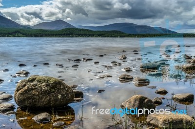 Loch Morlich Stock Photo