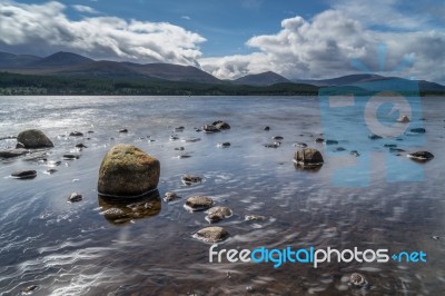 Loch Morlich Stock Photo