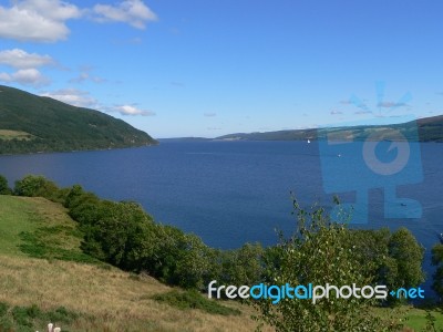 Loch Ness Stock Photo