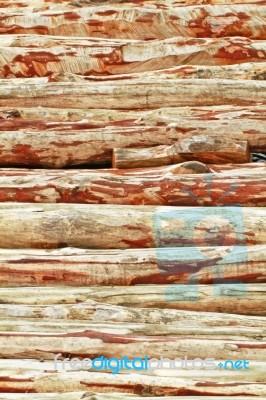 Log Background Stock Photo