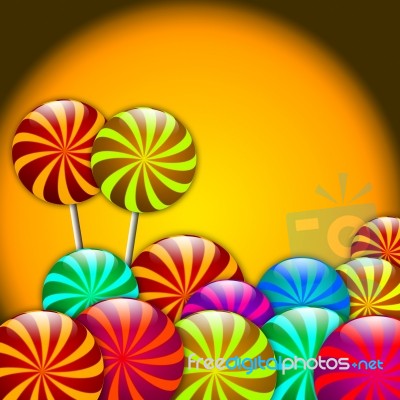 Lollipops Stock Image