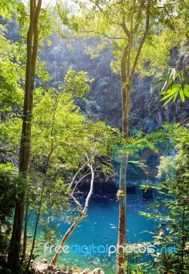 Lom Phu Kiew Stock Photo