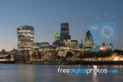 London Cityscape Stock Photo