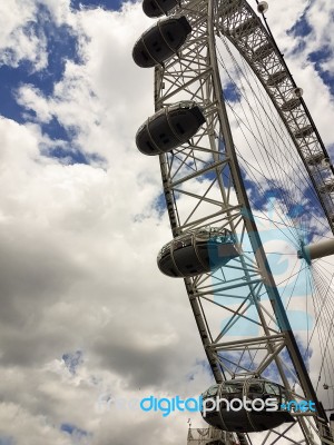 London Eye Stock Photo