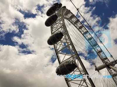 London Eye Stock Photo