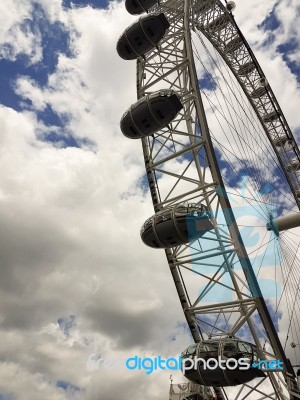 London Eye Stock Photo