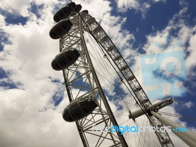 London Eye Stock Photo