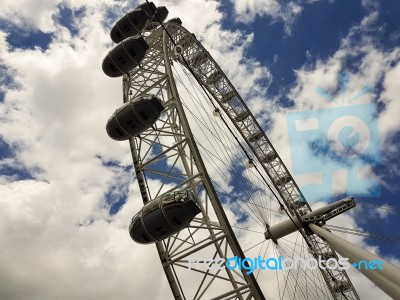 London Eye Stock Photo