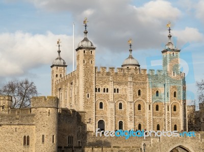 London - February 3 : Tower Of London On February 3, 2014. Unide… Stock Photo