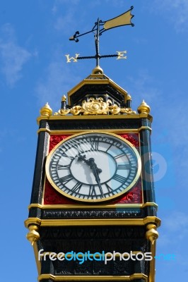 London - July 30 : Little Ben Outside Victoria Train Station In Stock Photo