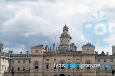 London - July 30 : Old Building Horse Guards Parade In London On… Stock Photo