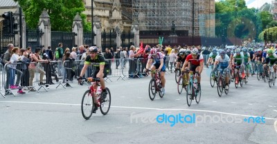 London - July 30 : Ride London Event In London On July 30, 2017 Stock Photo