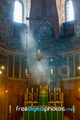 London - July 30 : View Of Westminster Cathedral In London On Ju… Stock Photo