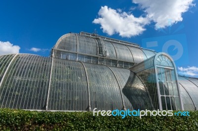 London -september 7 : Palm House At Kew Gardens On September 7, Stock Photo