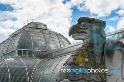 London -september 7 : Palm House At Kew Gardens On September 7, Stock Photo