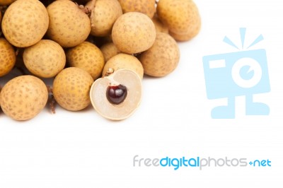 Longan Stock Photo