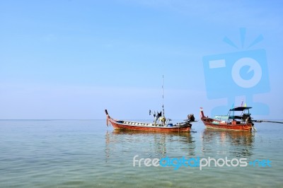 Longtail Boat Stock Photo